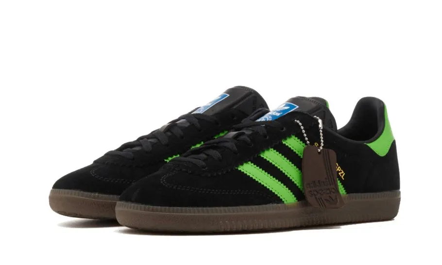 Adidas Samba Deco SPZL Core Black Lucid Lime