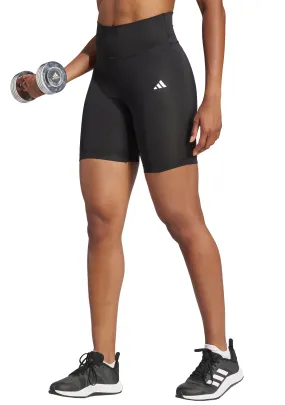 Adidas Women's 7 Inch Black Short Tights <br> IB0438