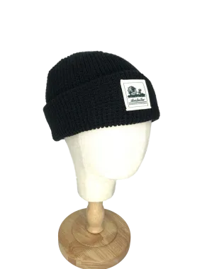 Aime Leon Dore Black Waffle Knit Beanie Hat One Size