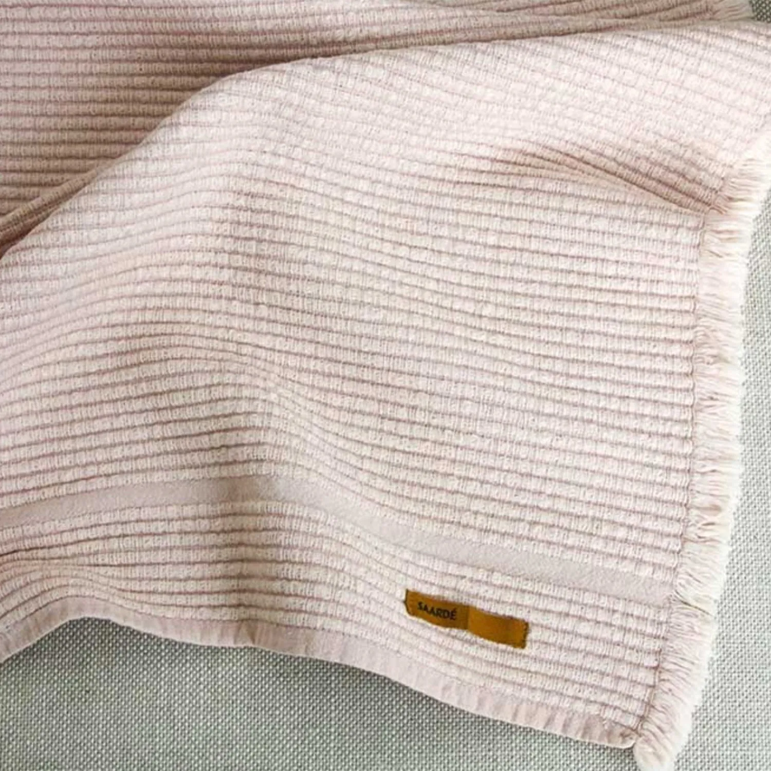 Bath Mat Vintage Wash - Dusty pink