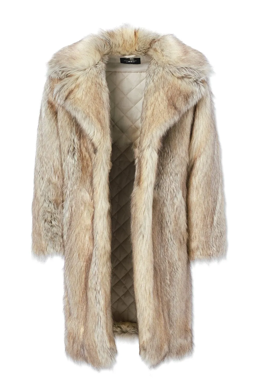 Big Men's Godfather Faux Fur Coat Sample - Size 4XL (Anniversary Auction)