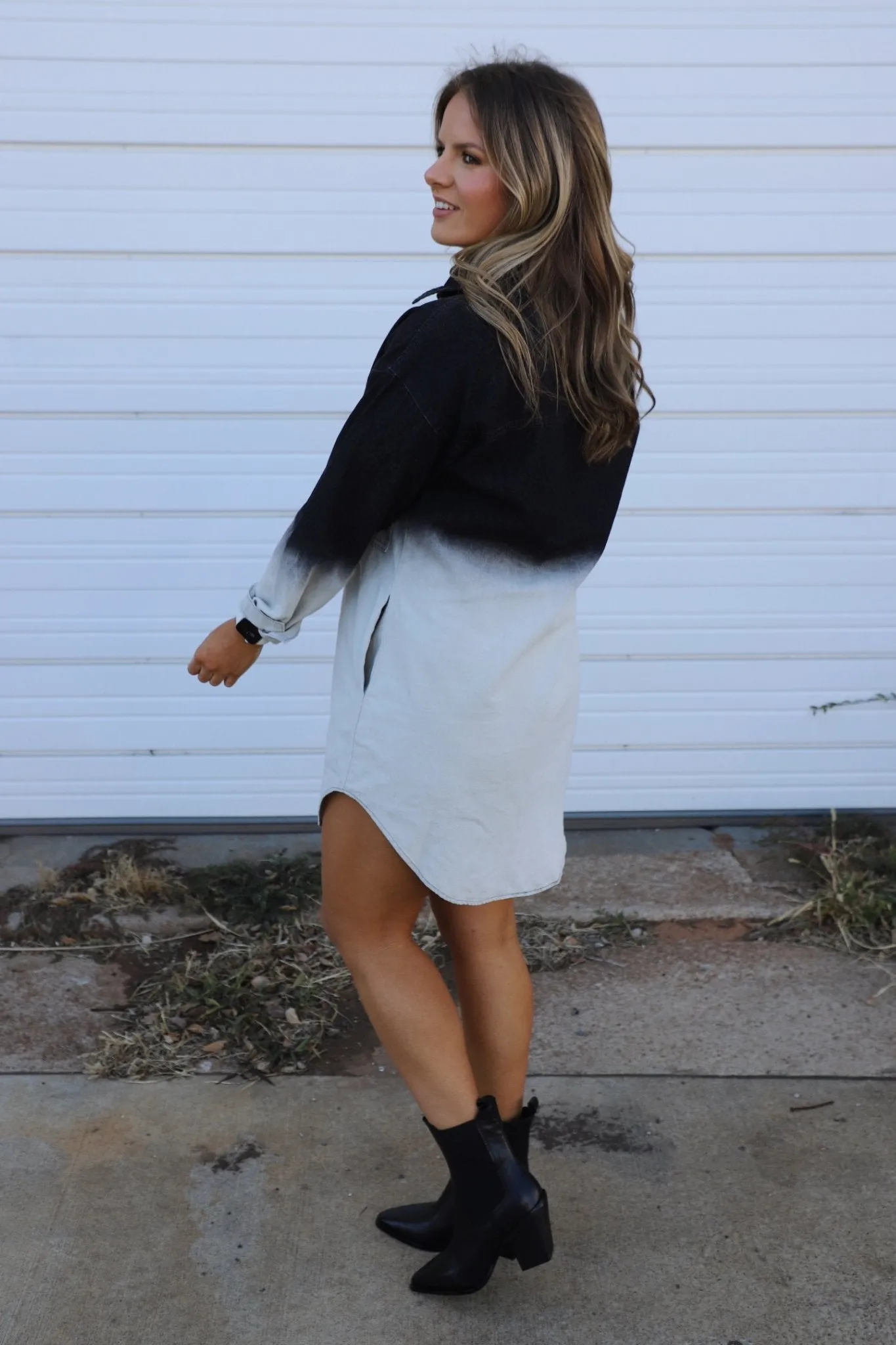 Black Ombre Dress