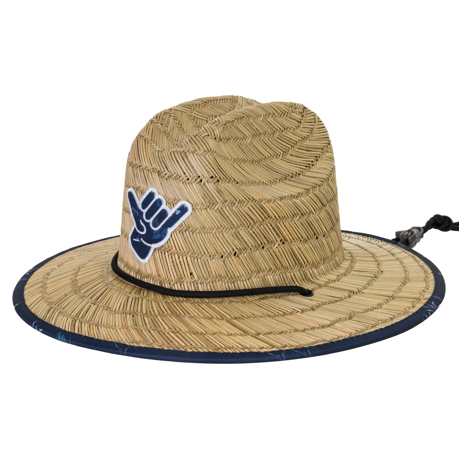 Blue Hawaii Straw Hat