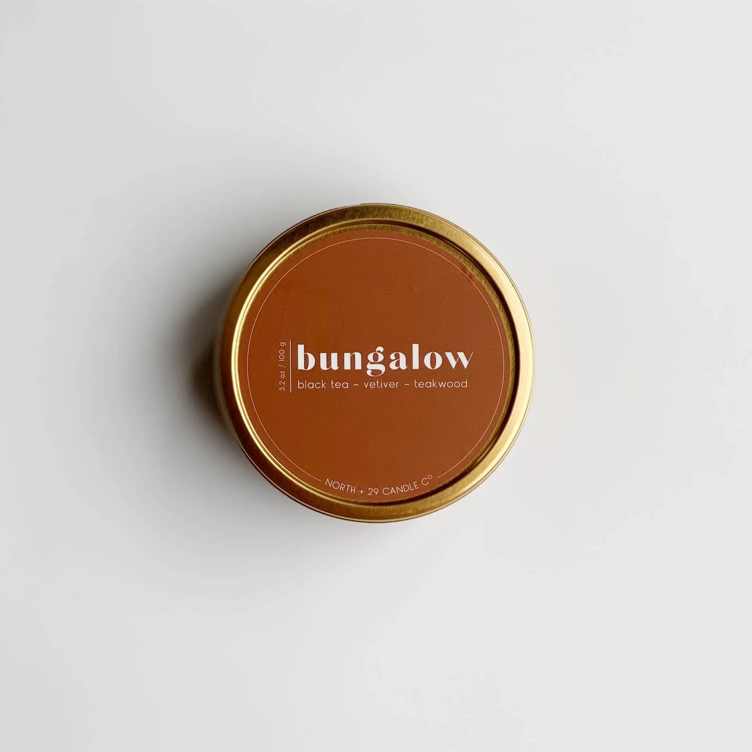 Bungalow Travel Tin Candle