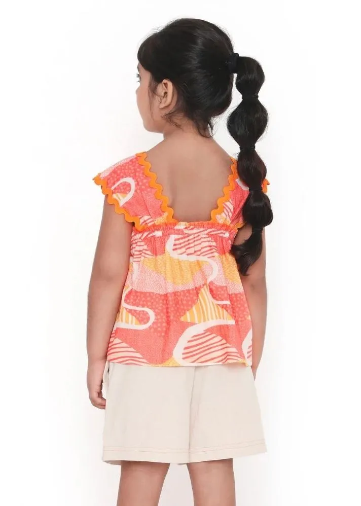 Candy Escape Printed Cotton Co-Ord Set