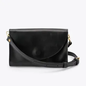 Cleo Convertible Crossbody Black