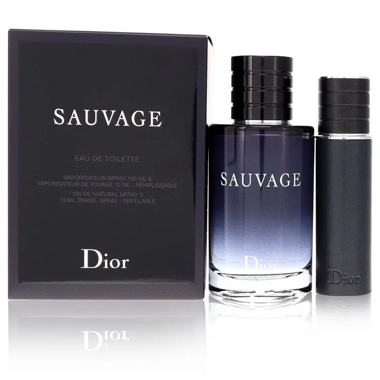 Dior Sauvage Gift Set Fragrances 3.4 oz EDP   10 ml