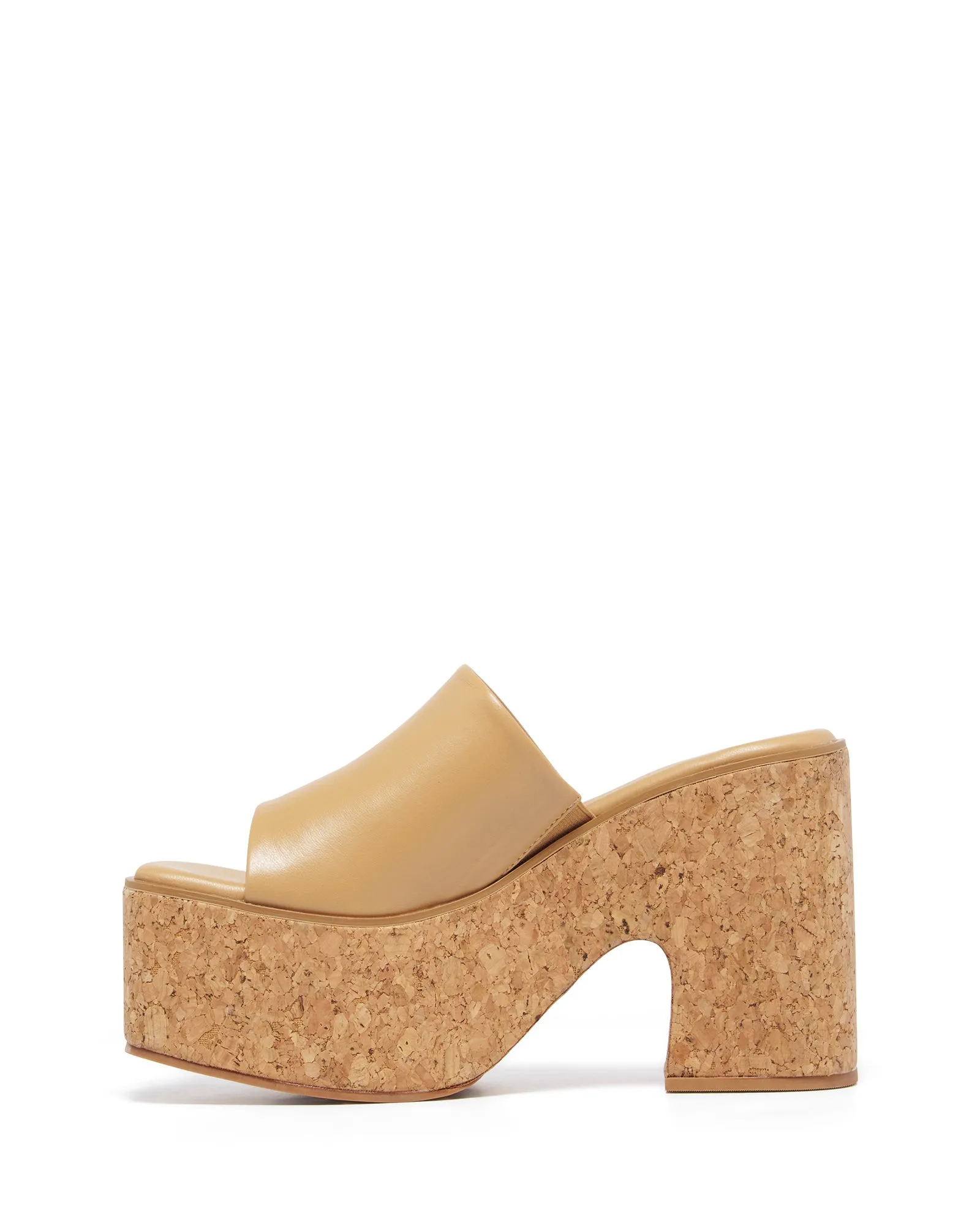 Dreamy Platform Heel Caramel Smooth