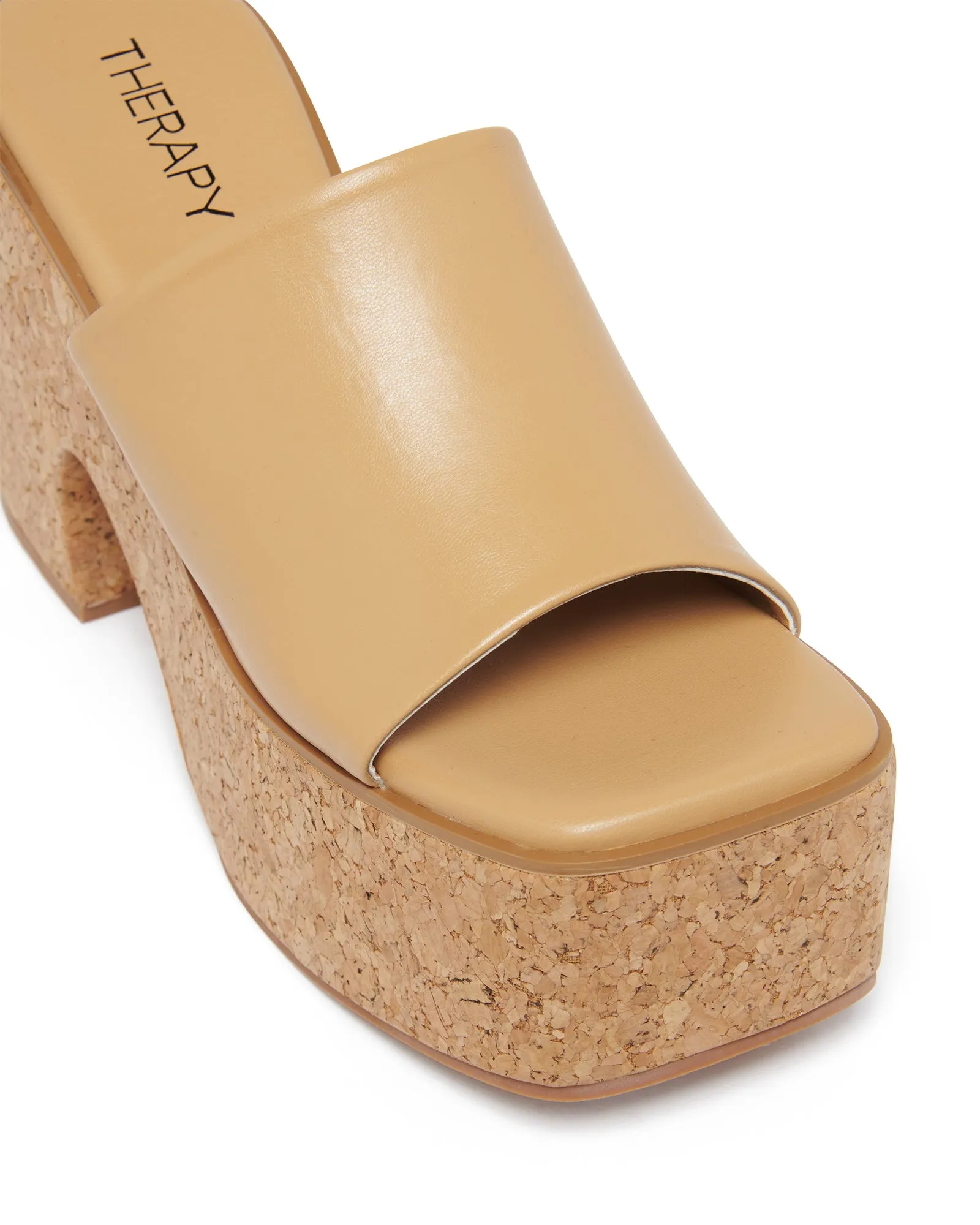 Dreamy Platform Heel Caramel Smooth