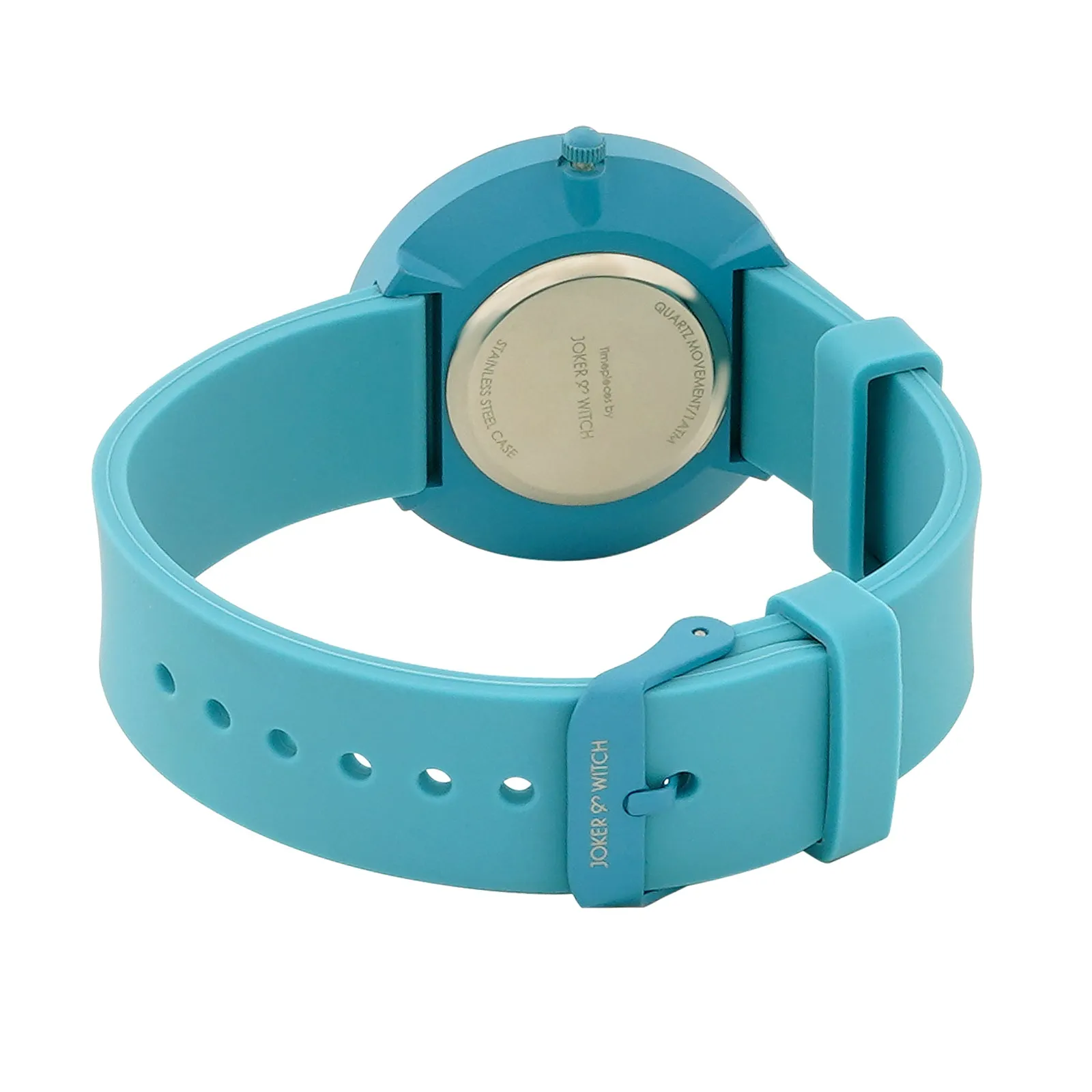 Duet Chroma Blue Silicone Strap Watch