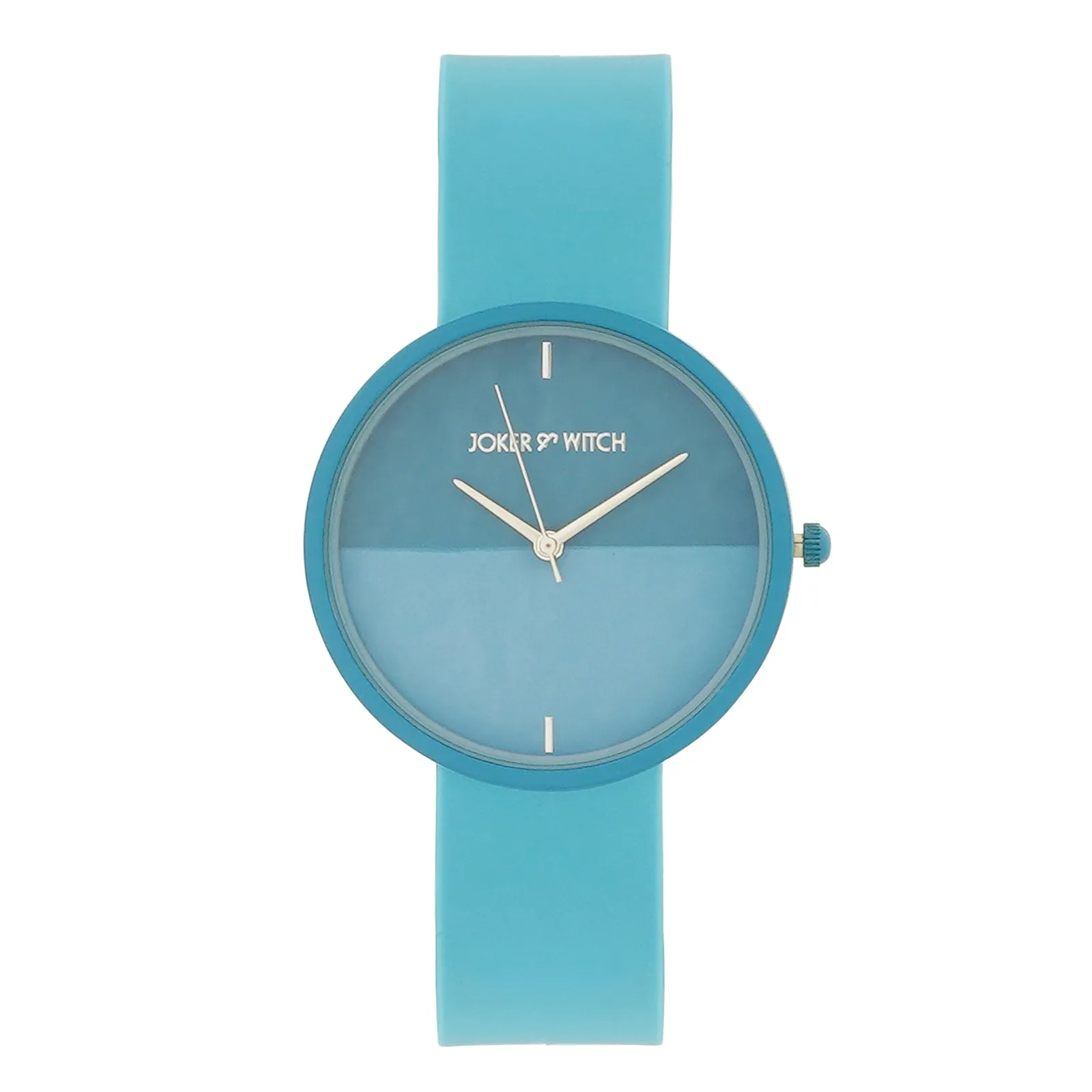 Duet Chroma Blue Silicone Strap Watch