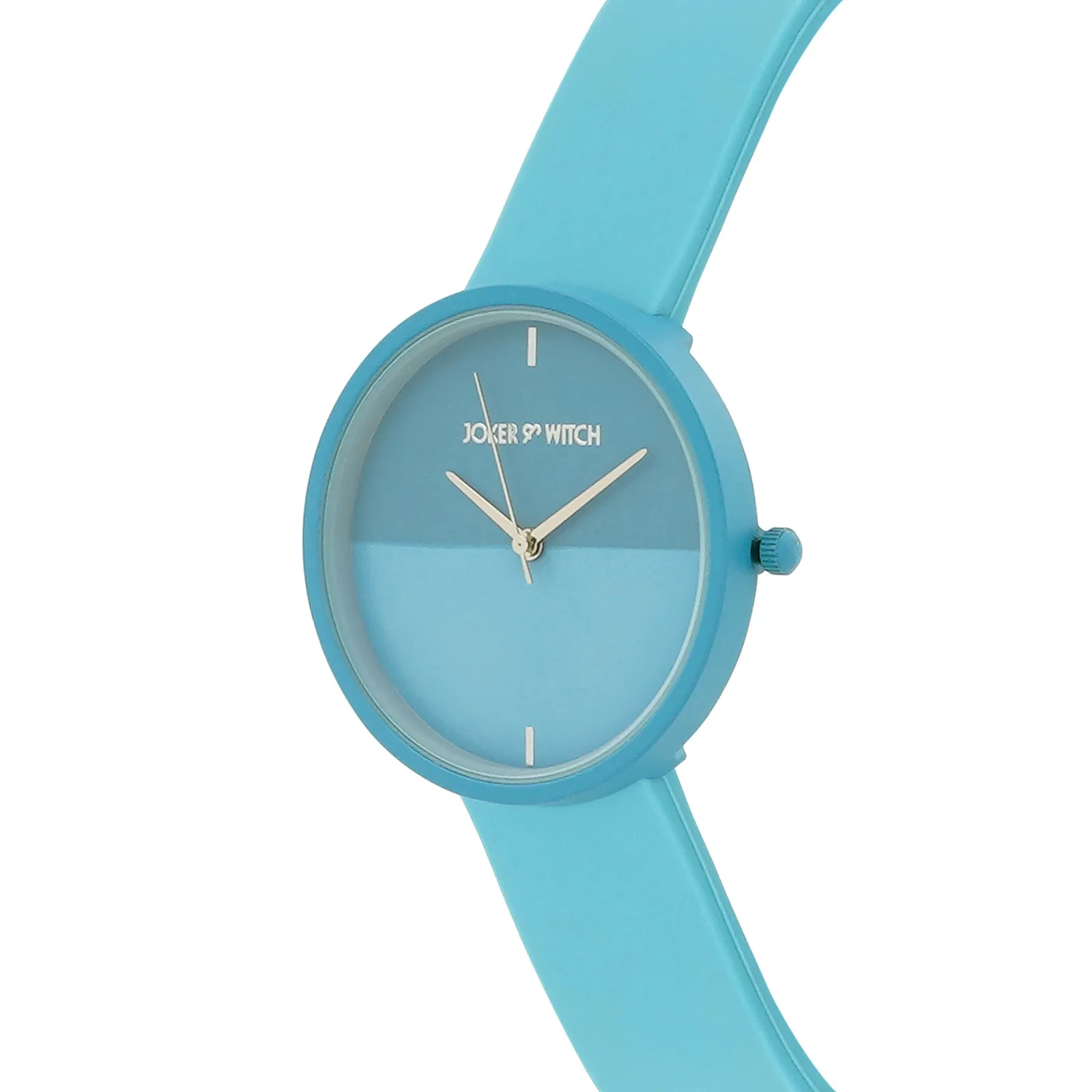 Duet Chroma Blue Silicone Strap Watch