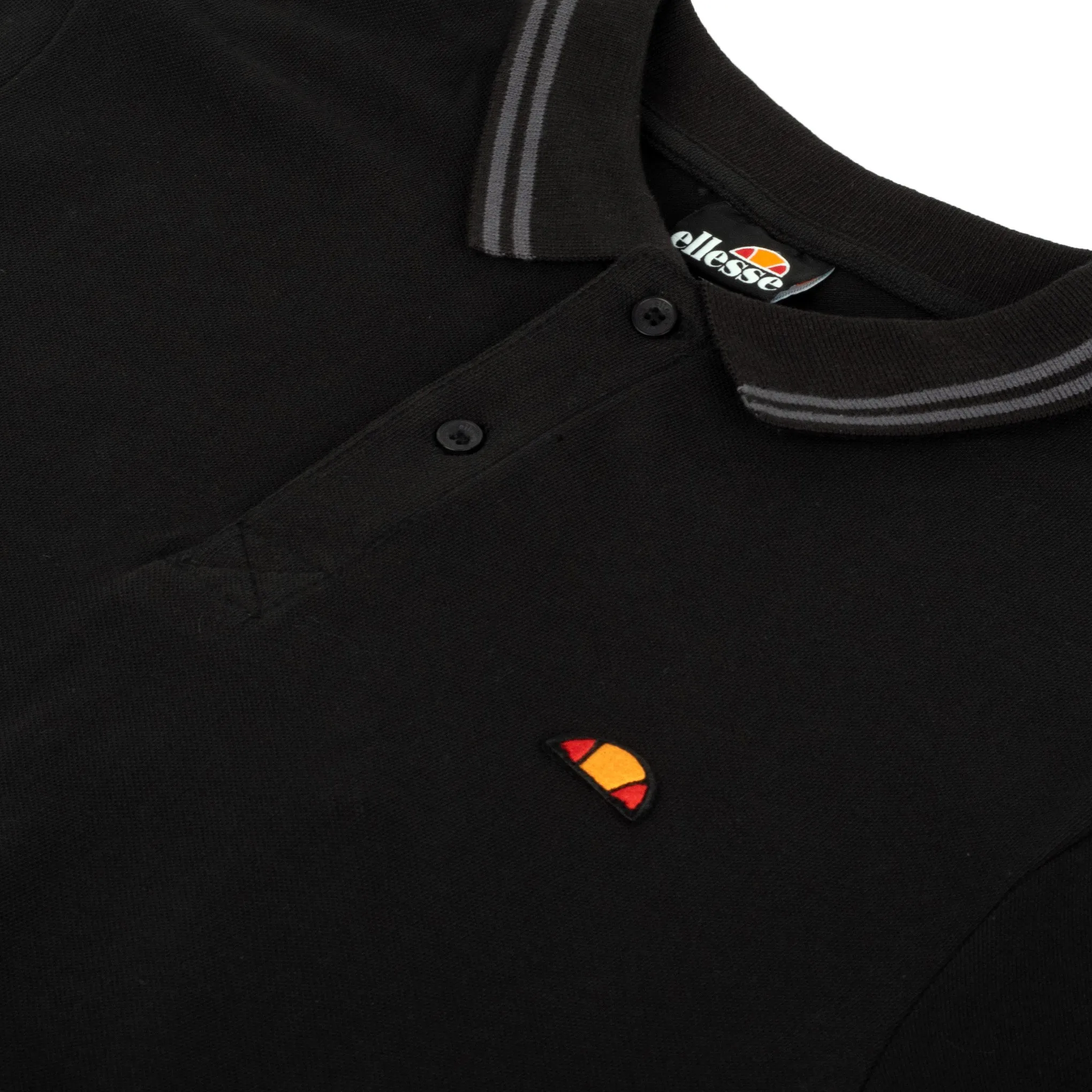 Ellesse Rooks Polo Shirt Black