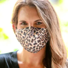 HIDING MY WILD SIDE-BROWN LEOPARD MASK