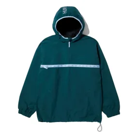 HUF HUF X CRAILTAP BLOCKS ANORAK JACKET-DARK GREEN