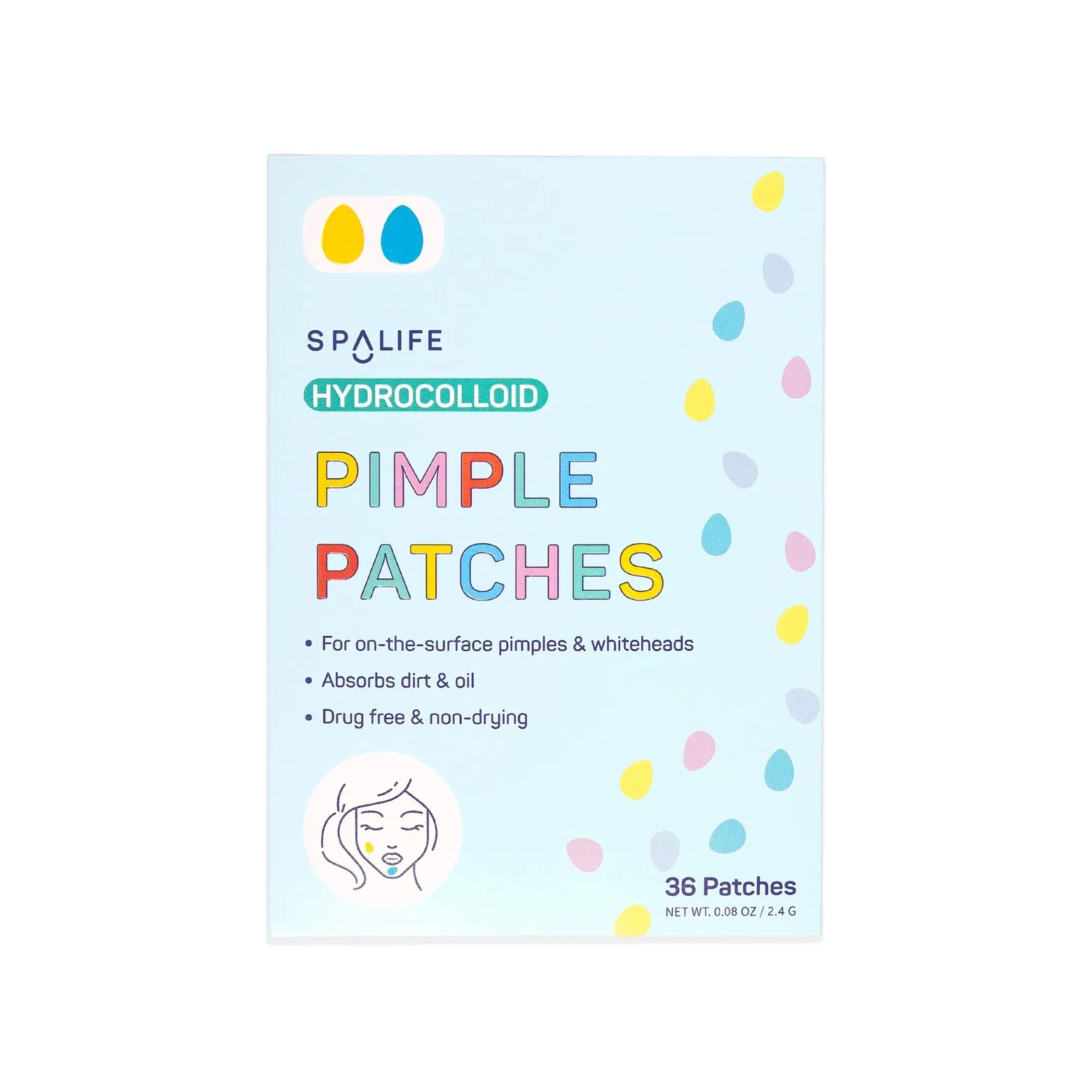 Hydrocolloid Pimple Patches - Easter Eggs