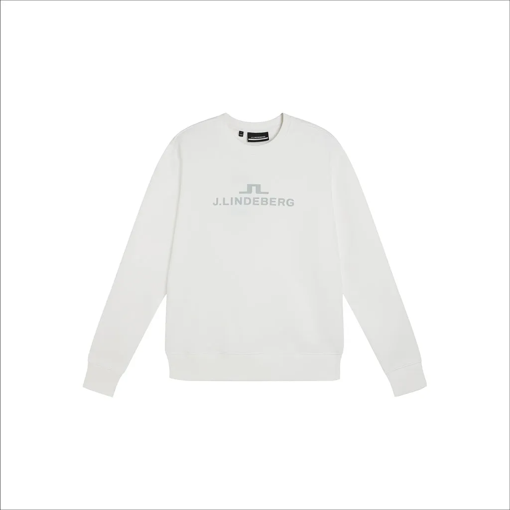 J. Lindeberg Alpha Crew Neck White