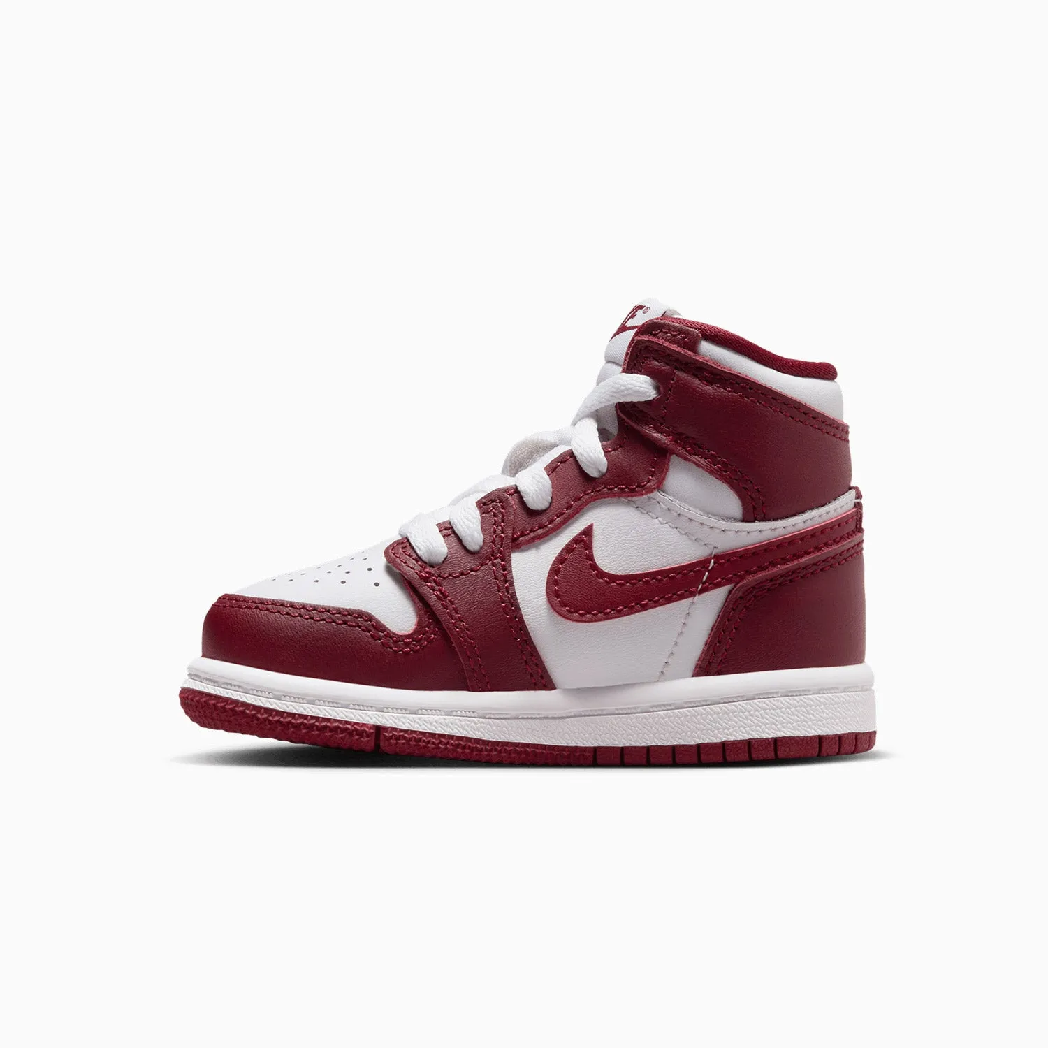 Kid's Air Jordan 1 Retro OG White Team Red Toddlers