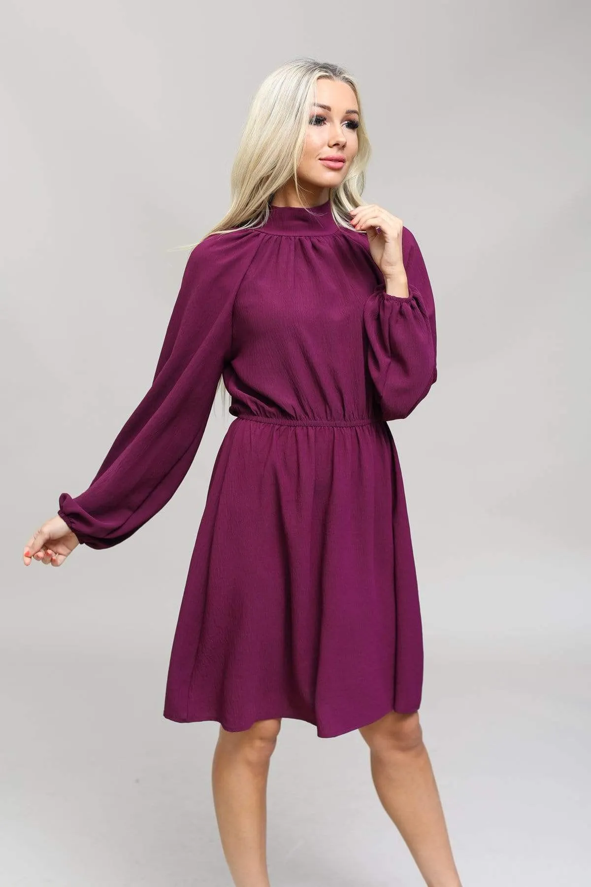 Luxe Highneck Dress