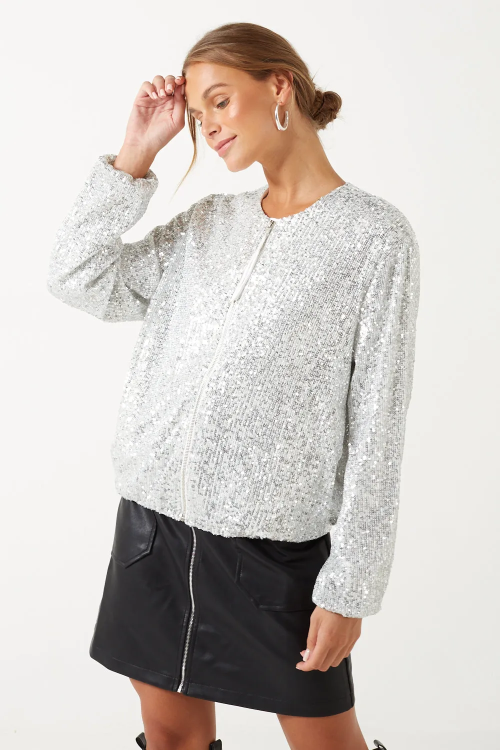 Marc Angelo Luna Sequin Jacket