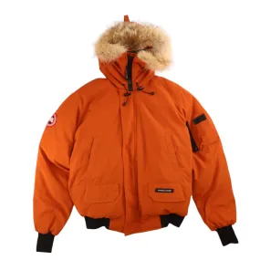 Men's Chilliwack Bomber Down Jacket Burnt Orange Size M