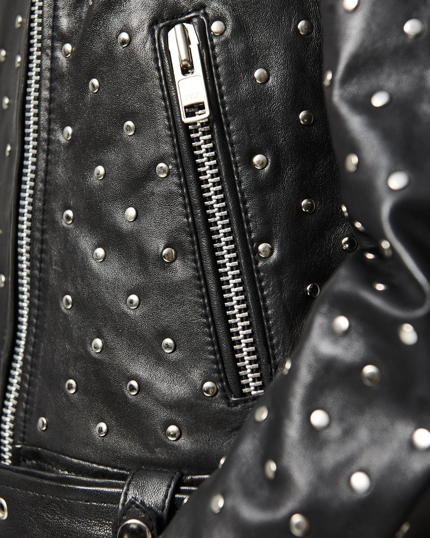 MODERN VICE STUDDED MOTO JACKET