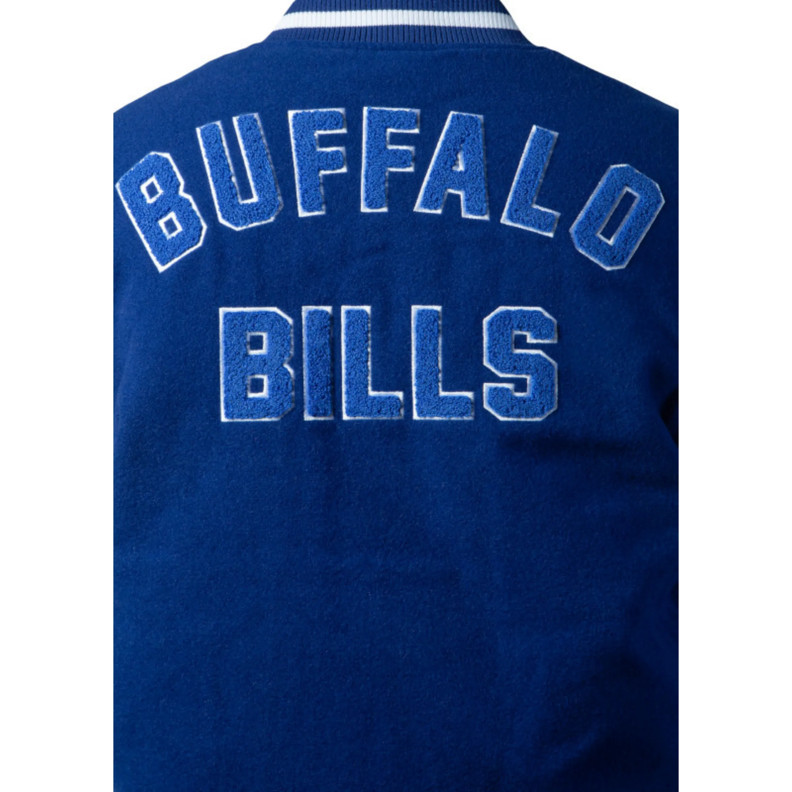 New Era Buffalo Bills Royal & White Snap Up Jacket