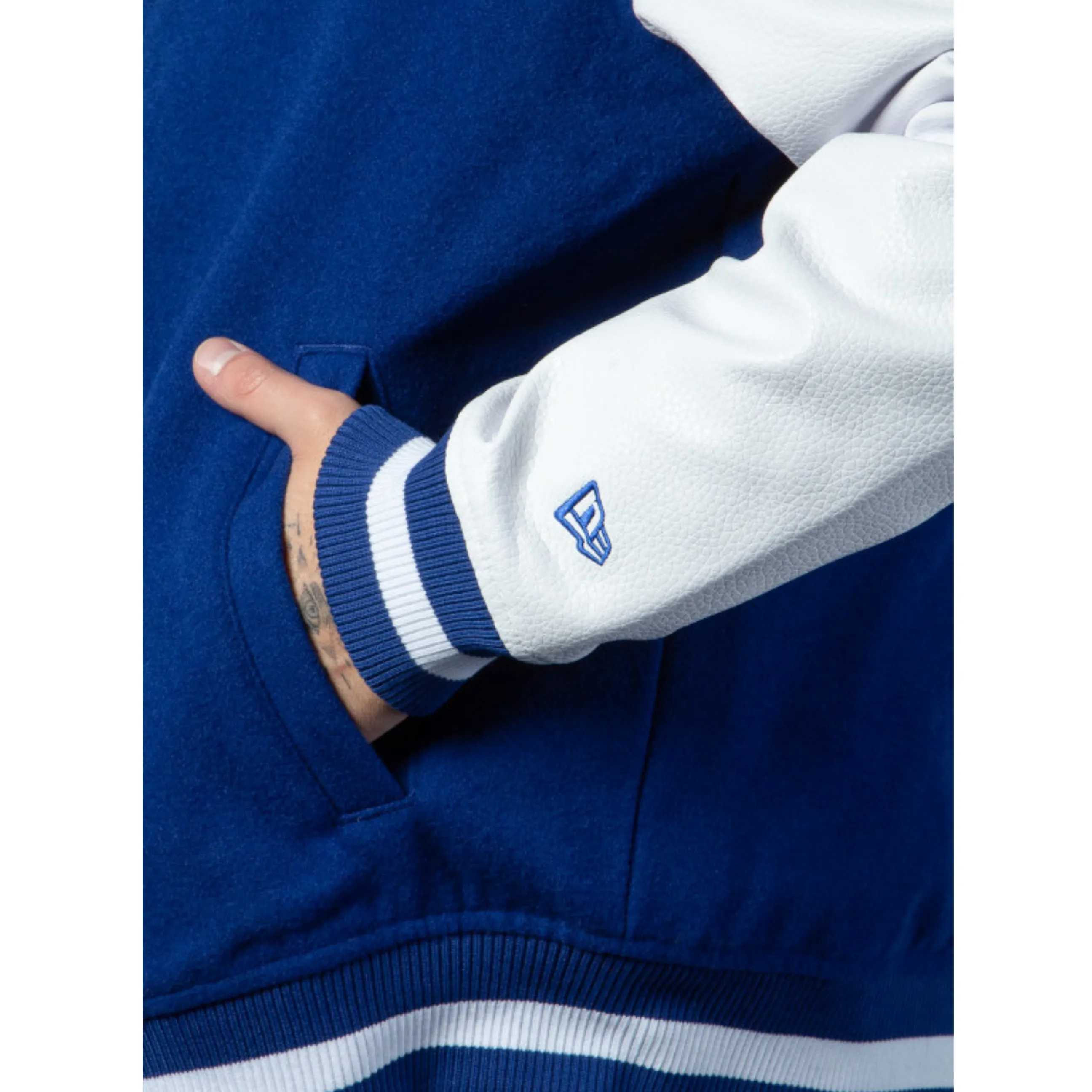 New Era Buffalo Bills Royal & White Snap Up Jacket