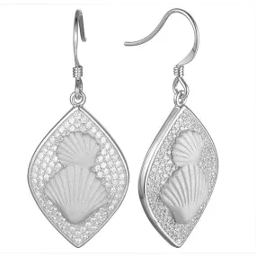 Seashells Mandorla Earrings