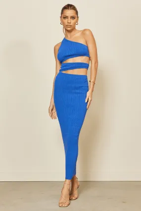 Soma Midi Dress - Blue