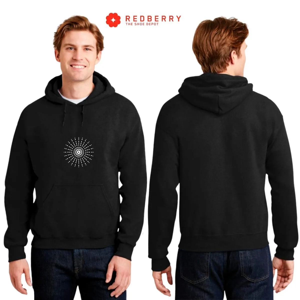 Sudadera Hombre  Hoodie Geometría Diseo Frases 012