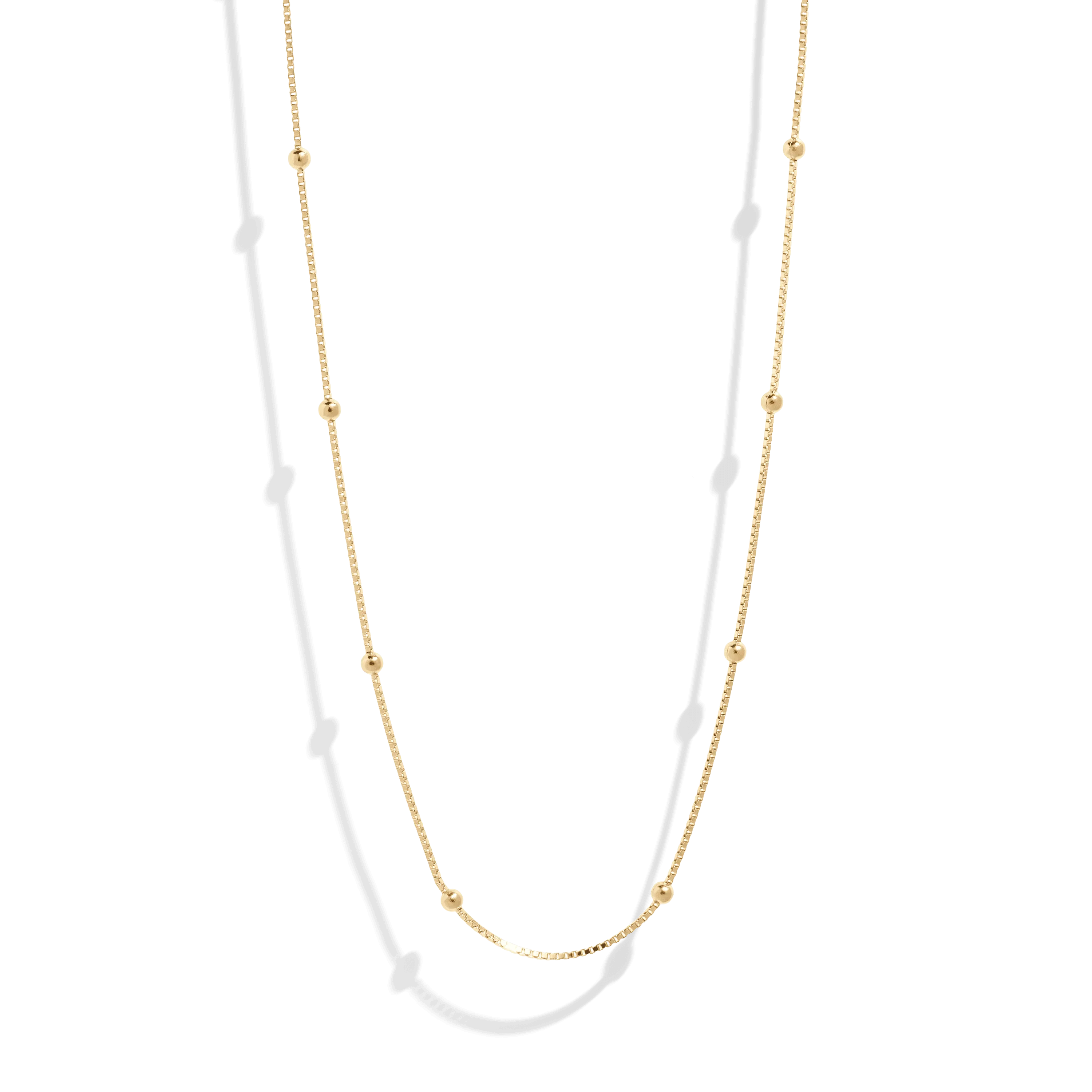 THE CAMI NECKLACE - 18k gold plated