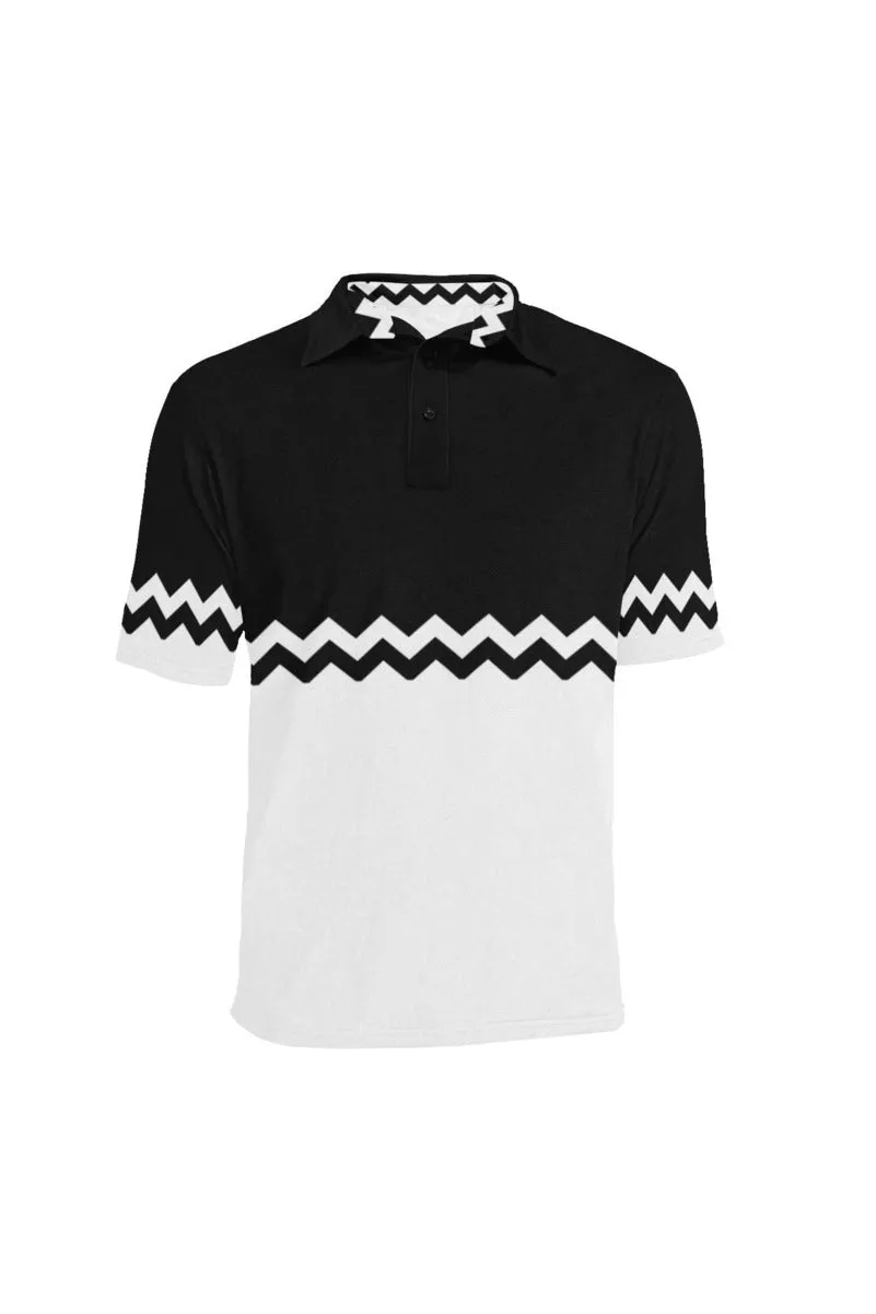 Zigzag Men's Polo Shirt